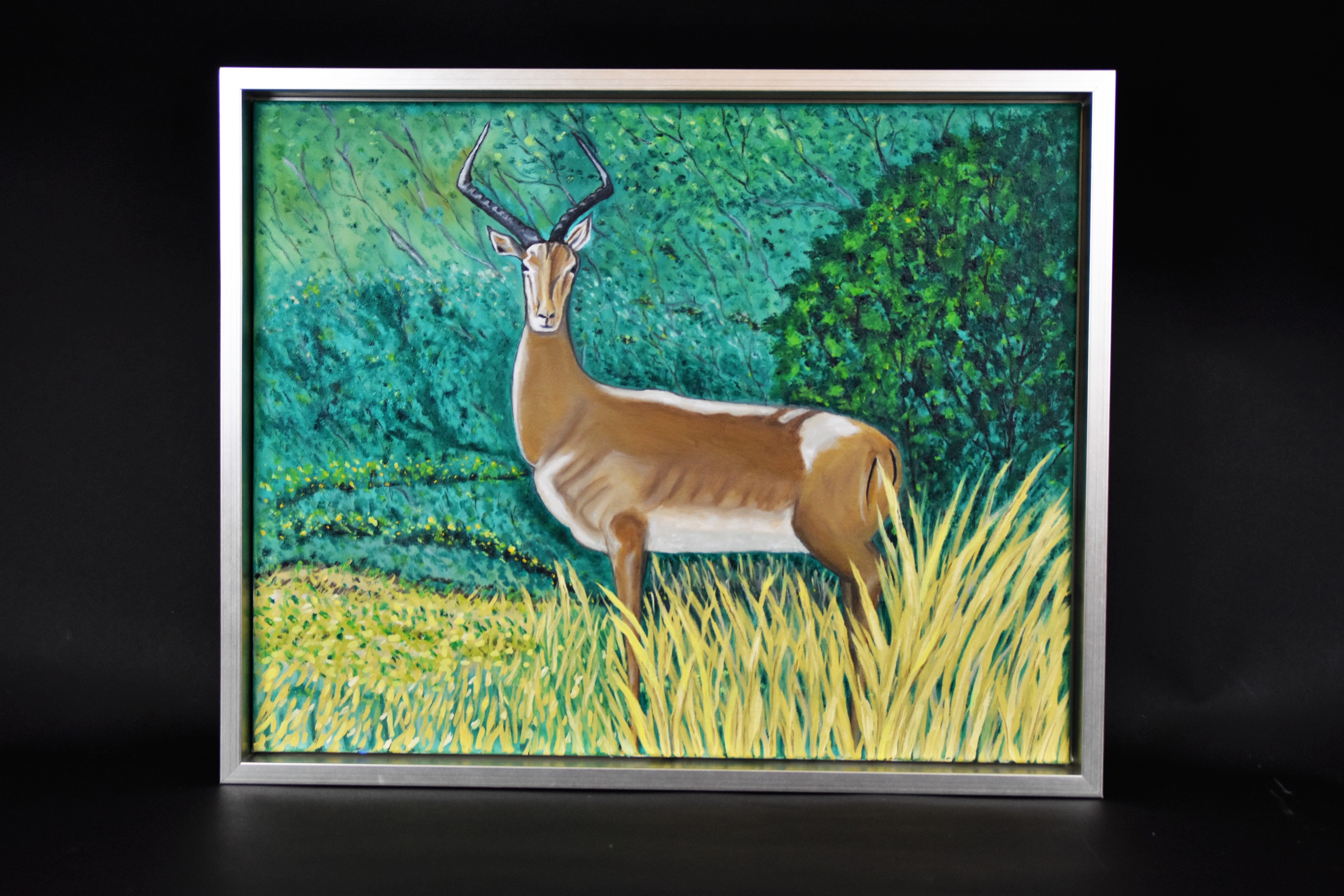 $300 with frame + shipping and handling