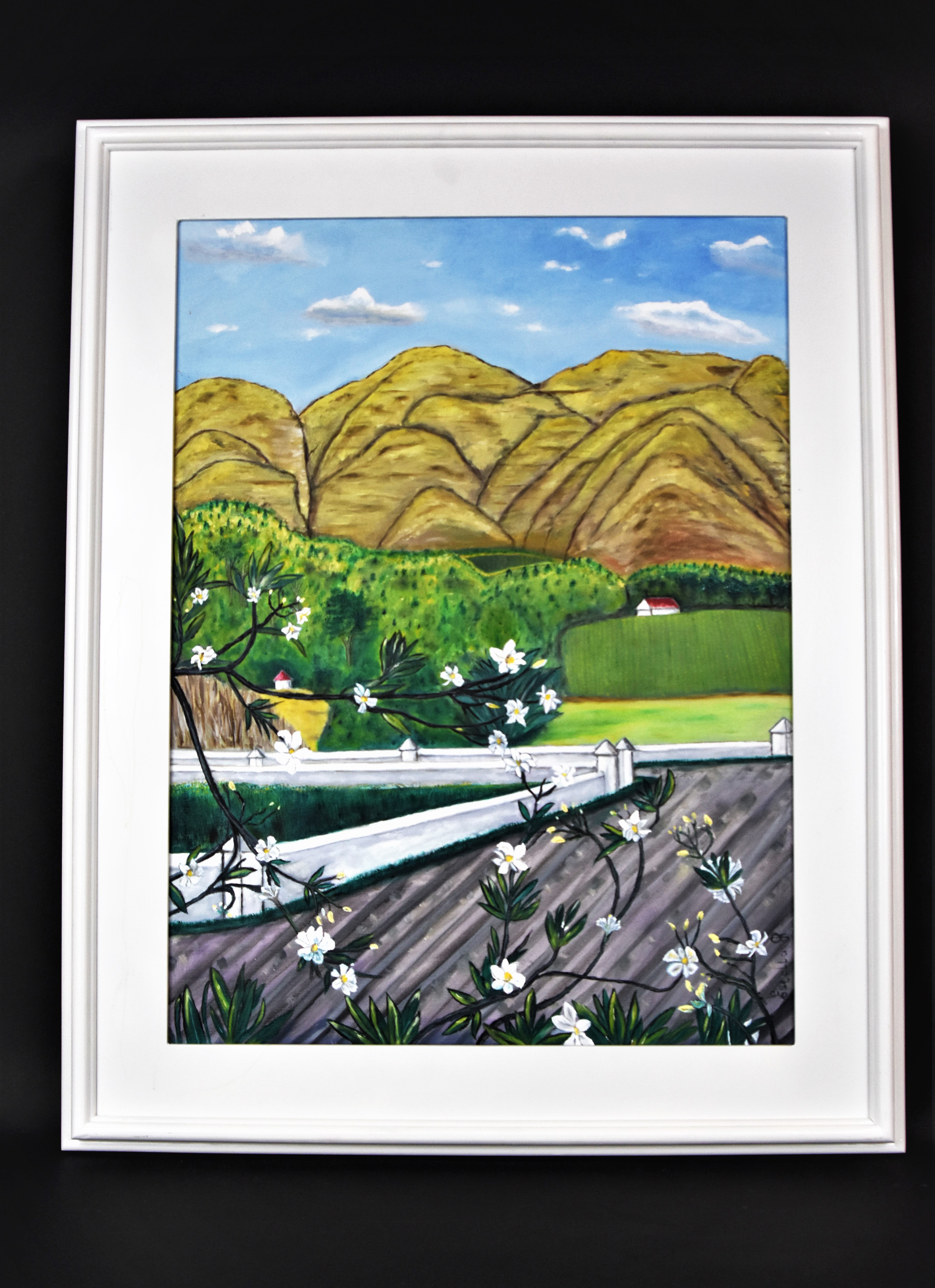 From a beautiful winery in Stellenbosh, So. Africa near Cape Town